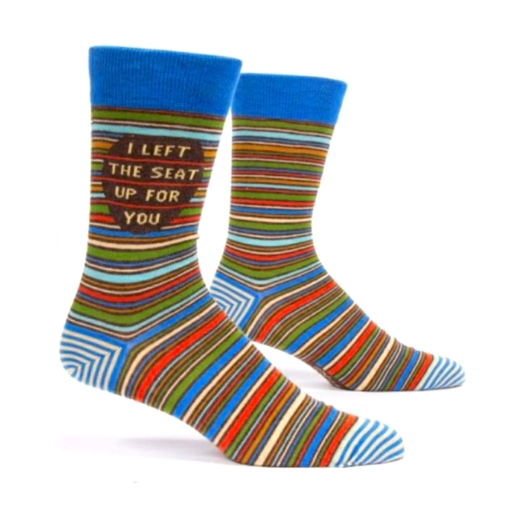 Blue Q Other - Blue Q I LEFT THE SEAT UP FOR YOUR M-CREW SOCKS